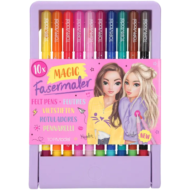 TOPModel Viltpliiatsid Magic 10 tk.2-e otsaga