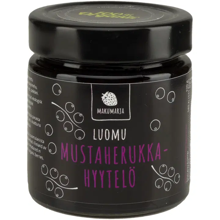 Makumarja 240g mustaherukkahyytelö luomu