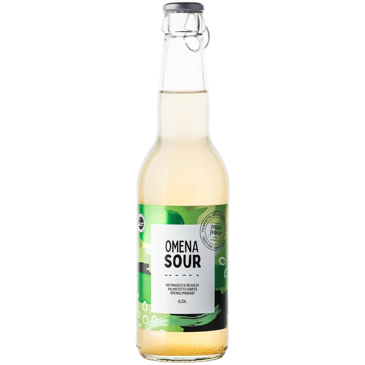 Poikain Parhaat SOUR Omenalimonaadi 0,33l KLP