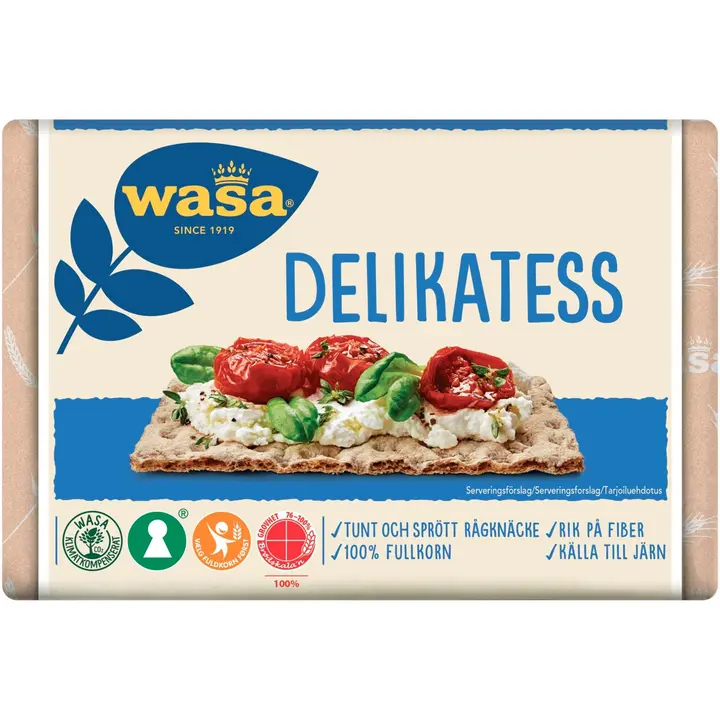 Wasa 270g Delikatess näkkileipä