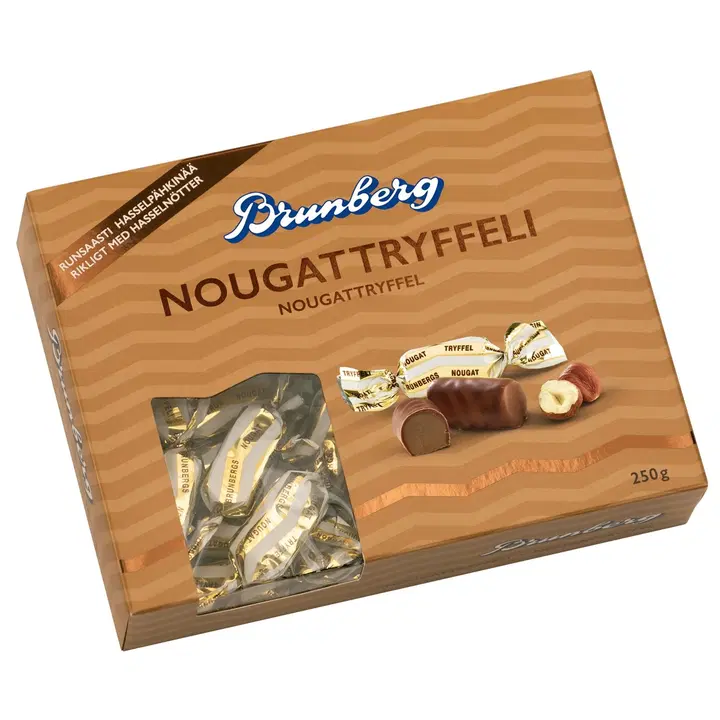 Brunberg Nougattryffeli 250g