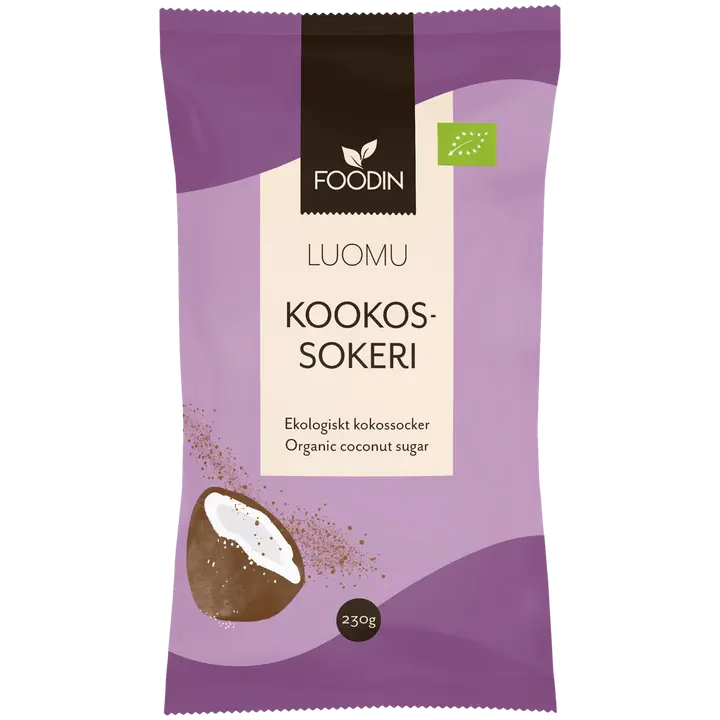 Foodin mahe kookossuhkur 230 g