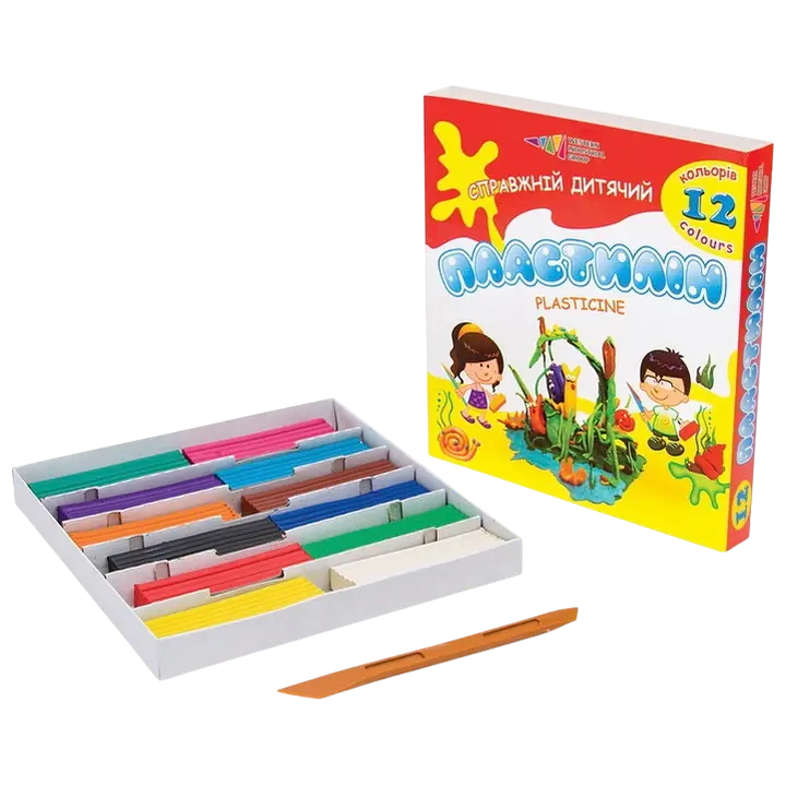 Plastilliin wig 12 värvikarbis 240g