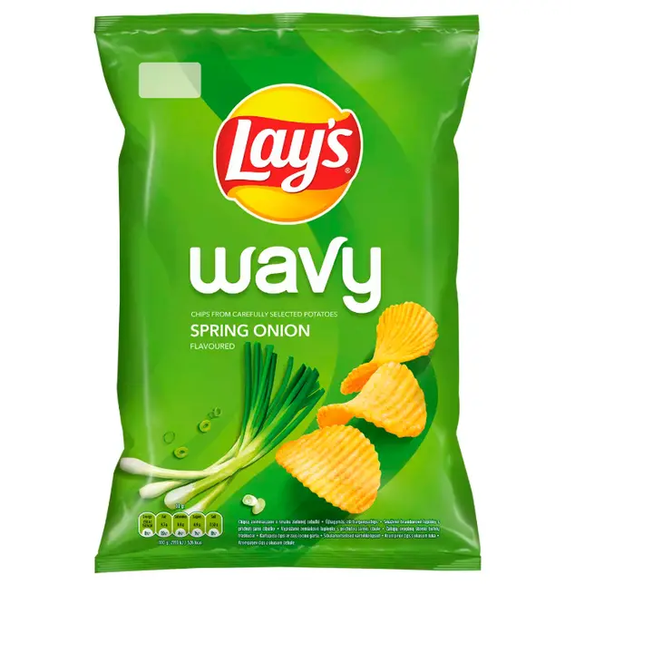Lay's Wavy Kartulikrõpsud Sibulamaitselised 120g