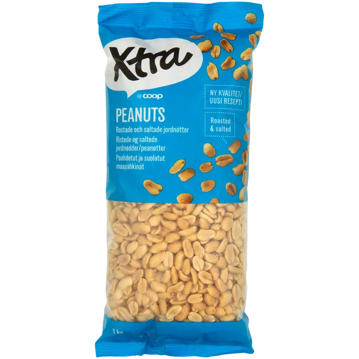 Xtra suolapähkinät 1 kg