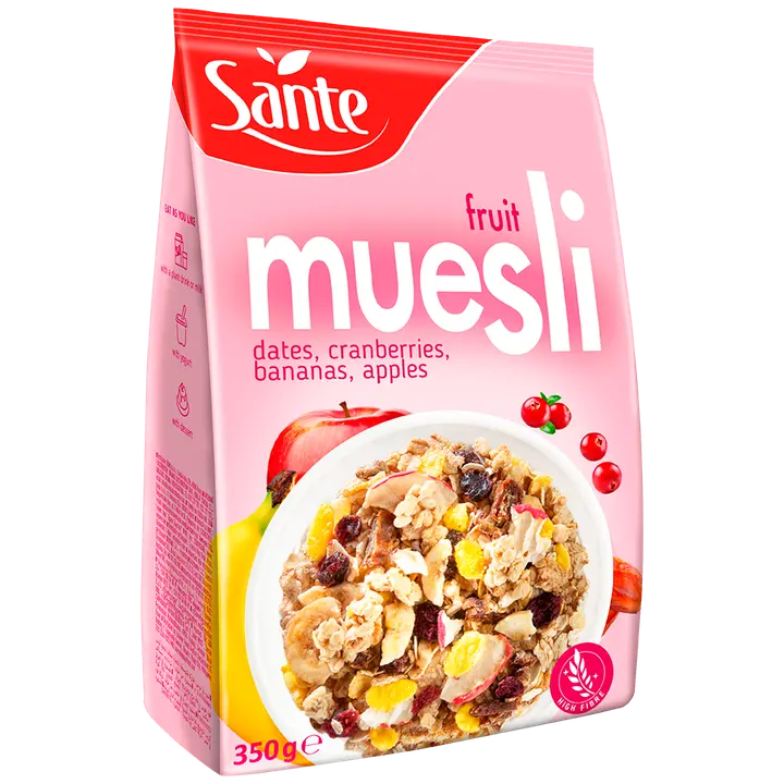 Sante müsli puuviljadega 350g