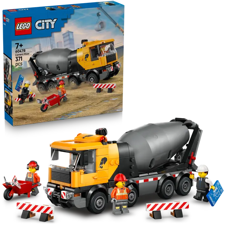 LEGO® City Great Vehicles 60478 Betoniauto