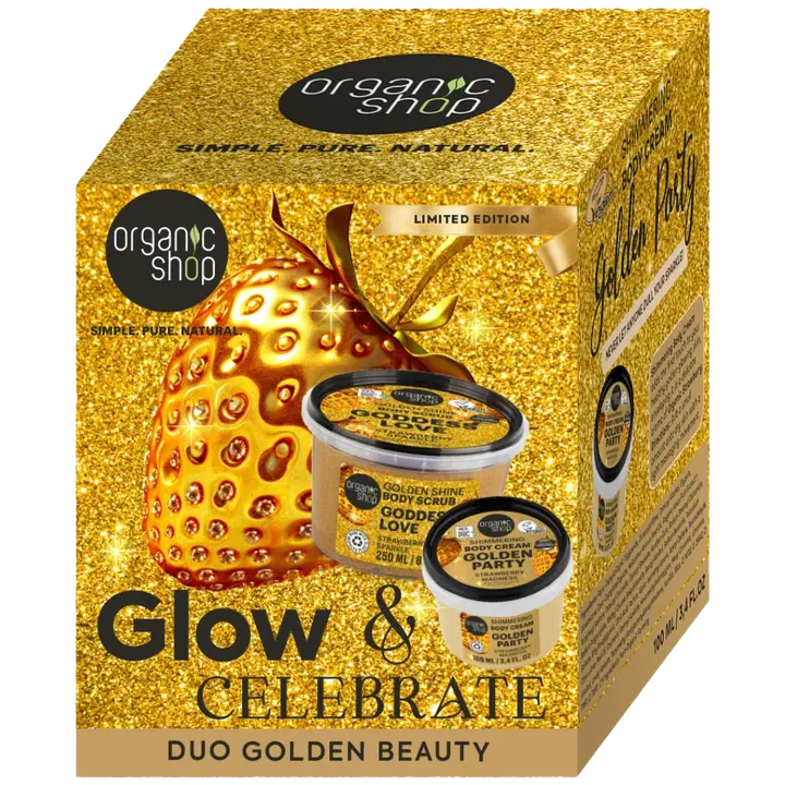 Kinkekomplekt Organic Shop Golden Beauty
