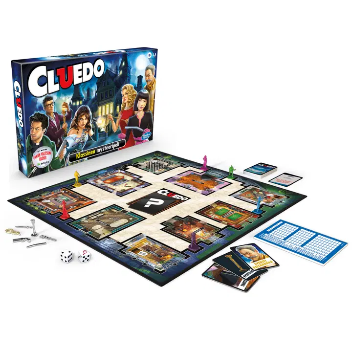 Hasbro Gaming Cluedo lautapeli