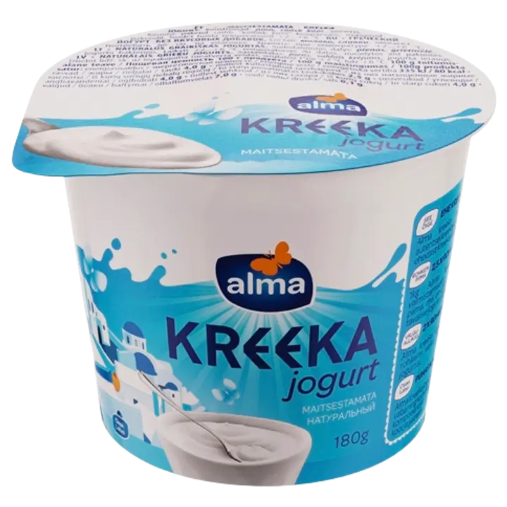 Alma Maitsestamata kreeka jogurt, 180 g