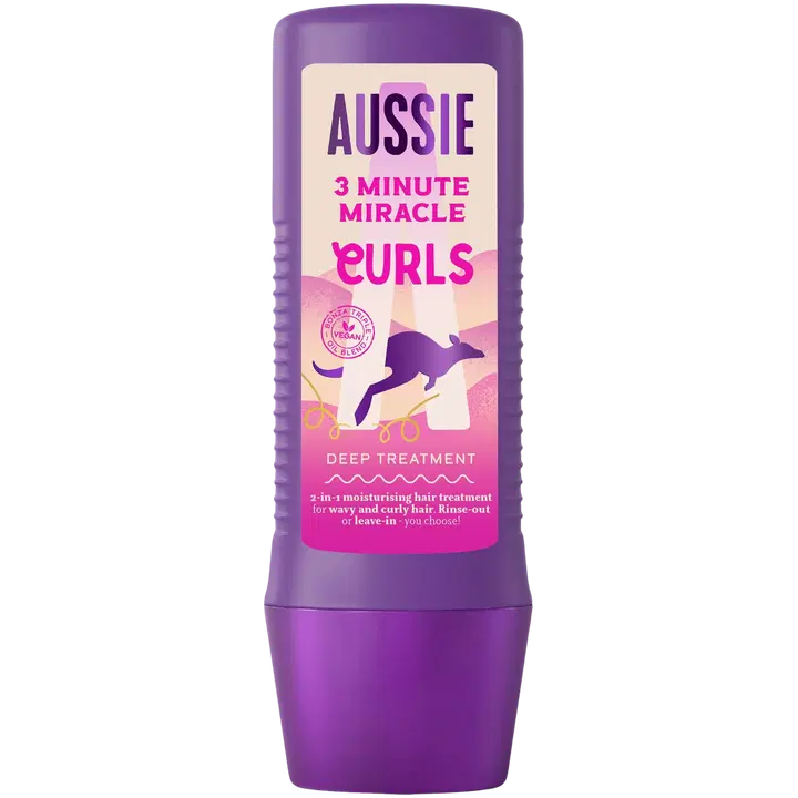 Aussie 3 Minute Miracle Curls Tehohoito 225ml