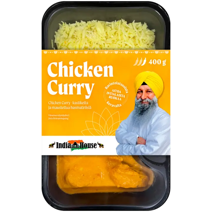 IndiaHouse Lounasboxi Chicken Curry 400g
