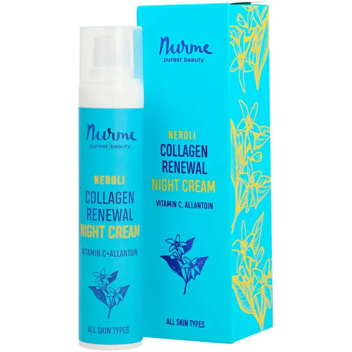 Nurme kollageeni uuendav Neroli öökreem 50ml