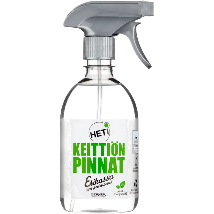 HETI 500ml keittiönpinnat bergamotti-minttu
