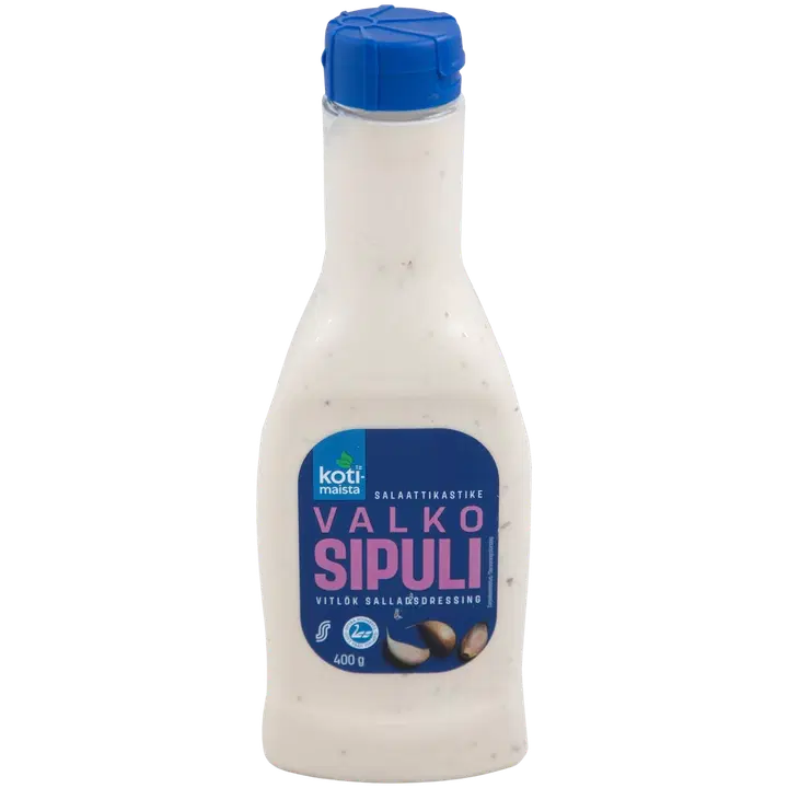 Kotimaista valkosipulinen salaattikastike 400 g