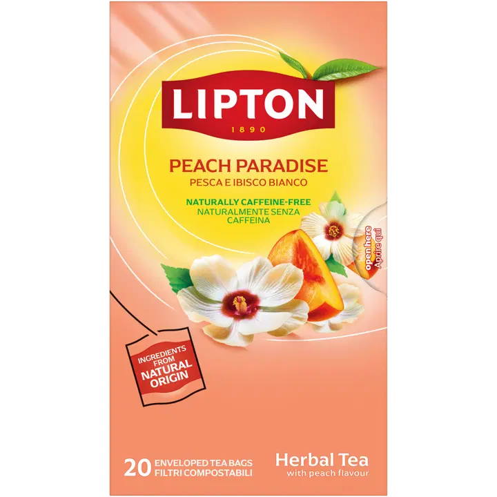 Lipton Peach Paradise yrttitee 20pss