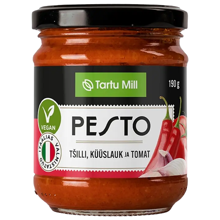 Tartu Mill pesto tšilli, küüslauk ja tomat 190g