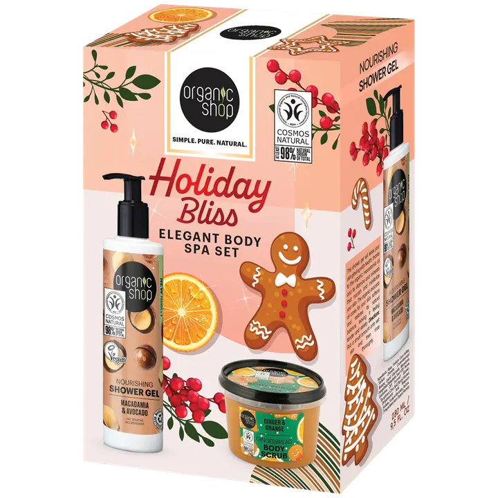 Kinkekomplekt Organic Shop Holiday Bliss 2tk