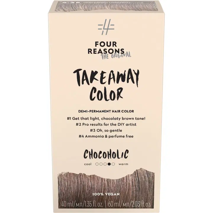 Four Reasons Original Takeaway Color 6.35 Chocoholic kestosävyte