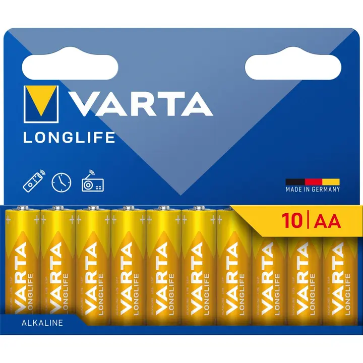Varta leelispatarei longlife aa 10tk
