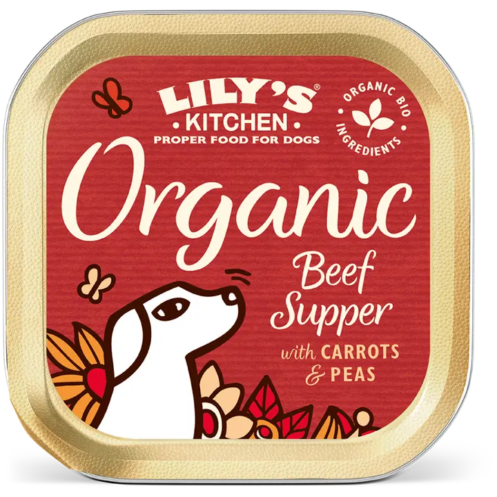 Lily's Kitchen 150g Organic beef Supper luomukoiranruoka