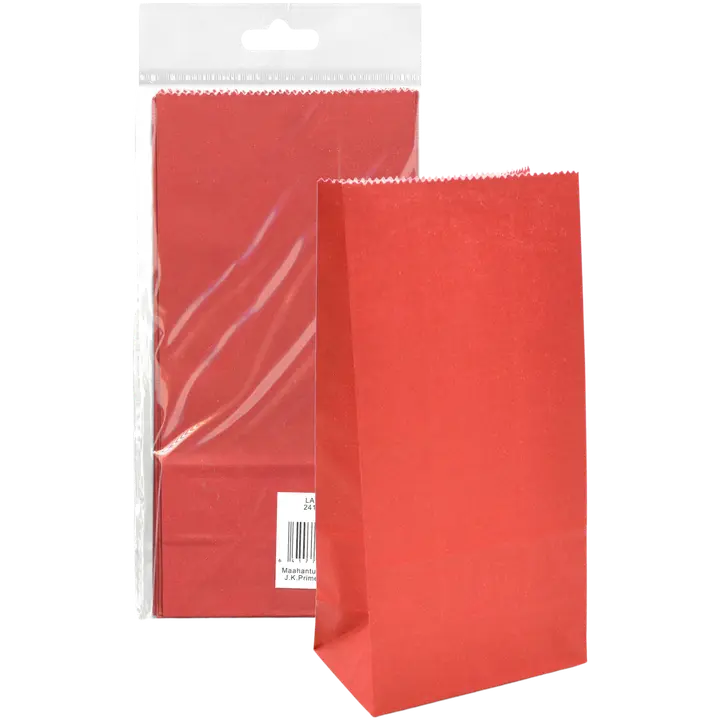 J.K. Primeco Lahjapussi mini punainen 5kpl/pkt