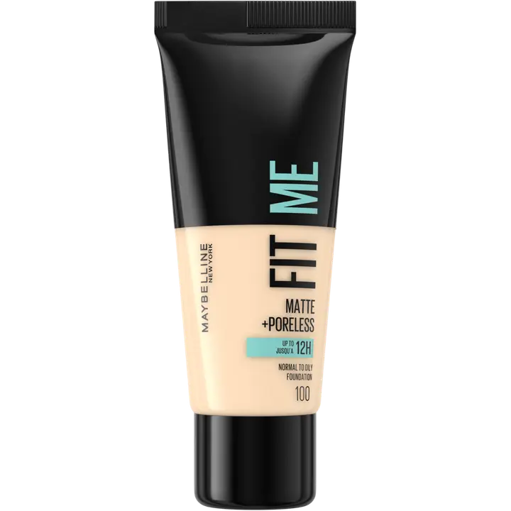 Maybelline New York Fit Me Matte+Poreless -meikkivoide 100 Warm Ivory 30ml