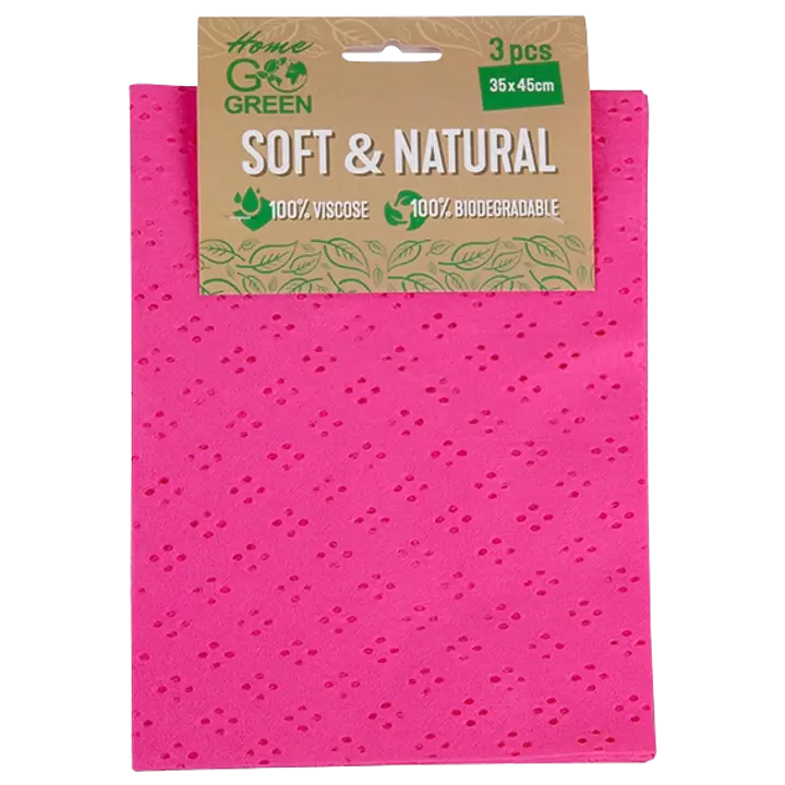 Go Green üldpuhastuslapp Soft&Natural 3tk