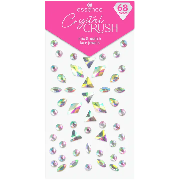 essence CRYSTAL CRUSH mix & match face jewels 01 Gemstone Glow 68 st