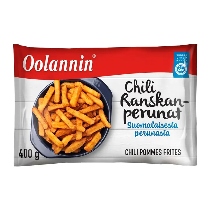 Oolannin chili ranskanperunat 400g