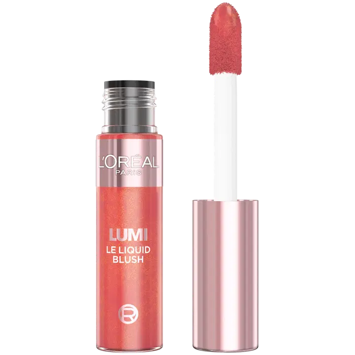 Loreal Lumi vedel põsepuna 625 Glowy Gold Pink