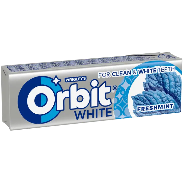 Orbit White Freshmint närimiskumm 14 g