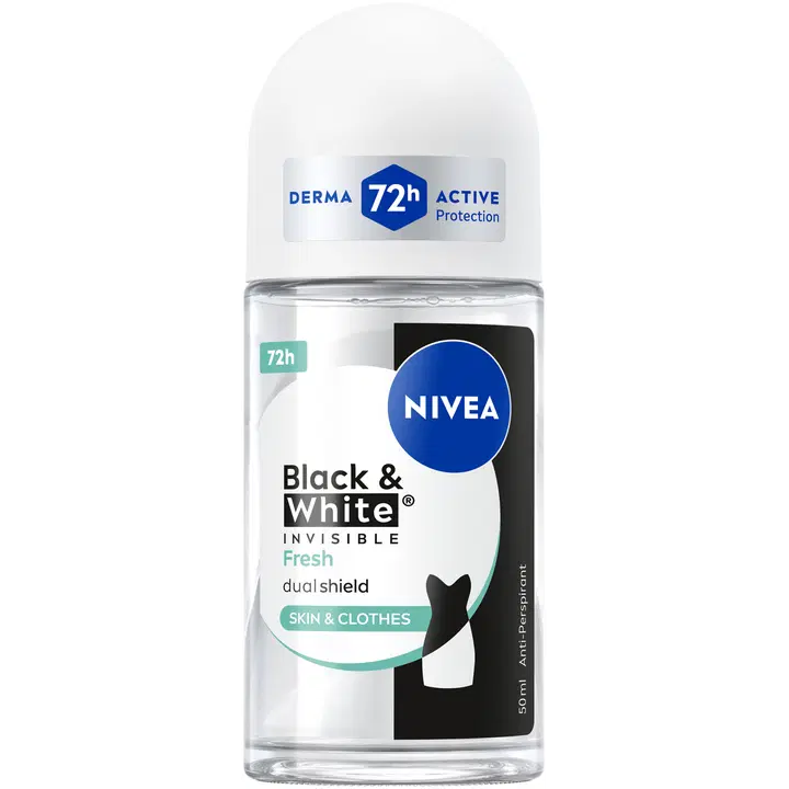Nivea rulldeodorant Black ja White Fresh 50ml