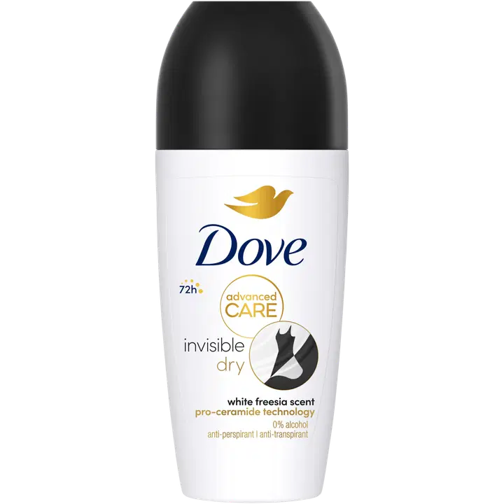 Rulldeodorant Dove Advanced Care invisible dry 50ml