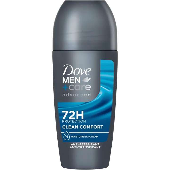 Dove Men+Care Clean Comfort rulldeodorant 72h 50ml