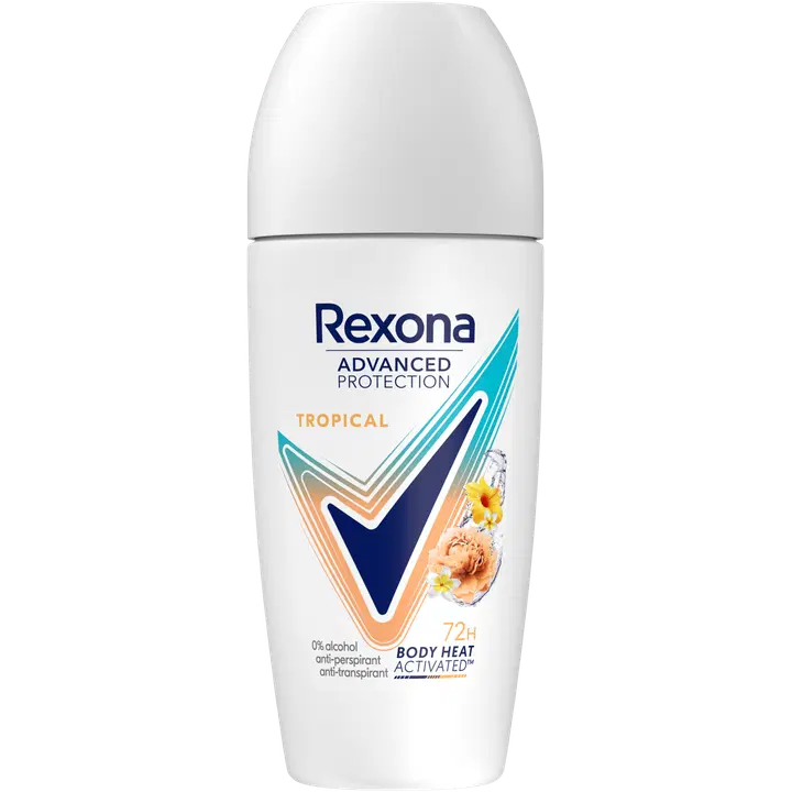 Rexona Advanced Protection rulldeodorant tropical 72h 50ml