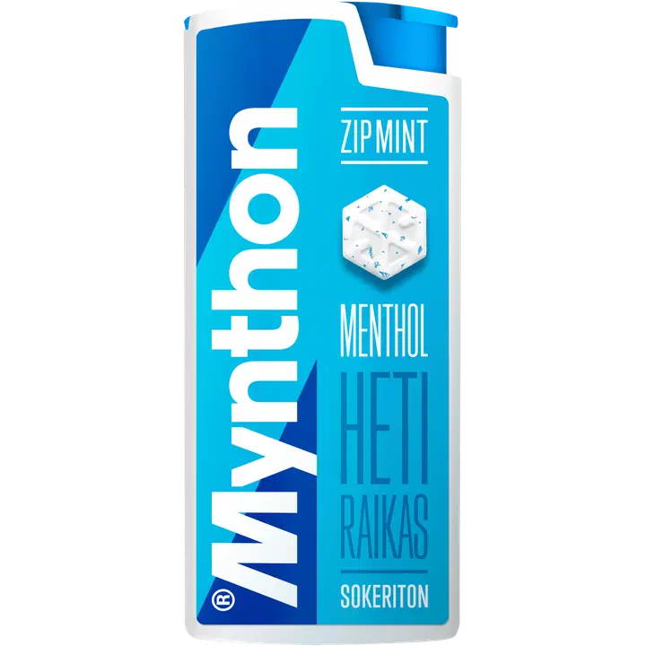 Mynthon Zipmint Menthol suhkruvabad pastillid  30 g
