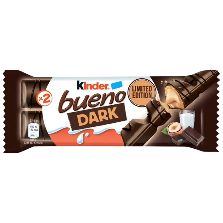 Ferrero Kinder Bueno Dark šokolaadibatoon 43g
