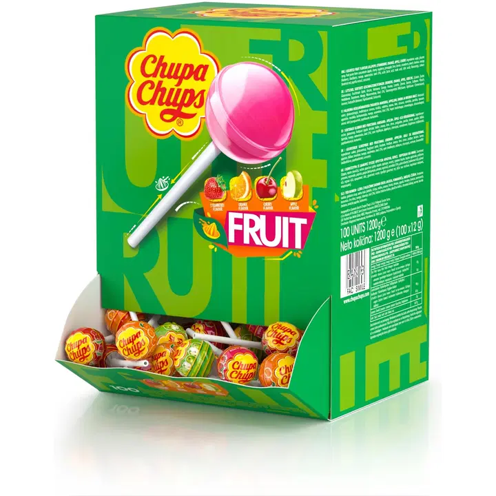 Chupa Chups pulgakomm Fruit 12g