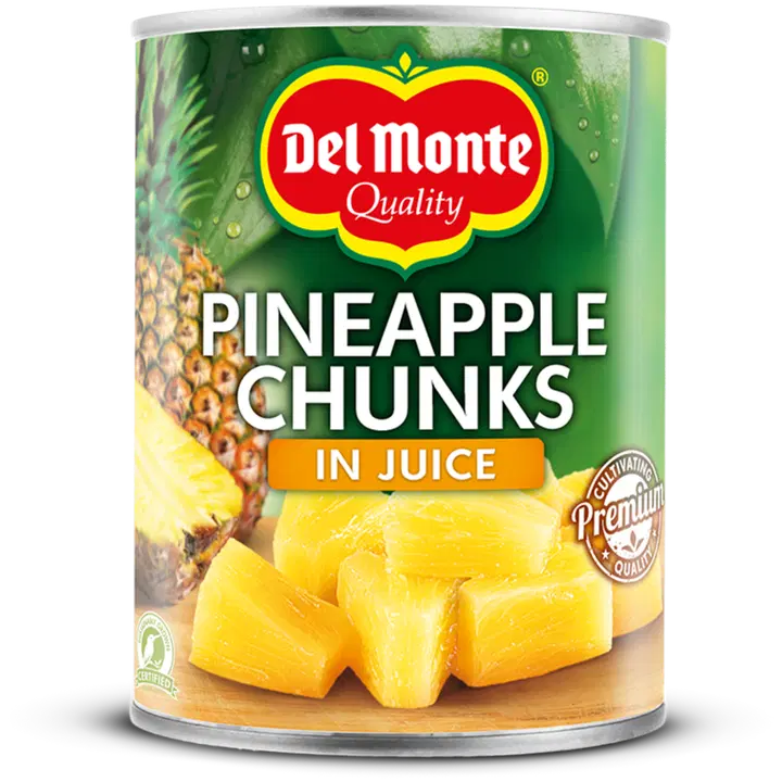 Del Monte ananassitükid ananassimahlas 560 g