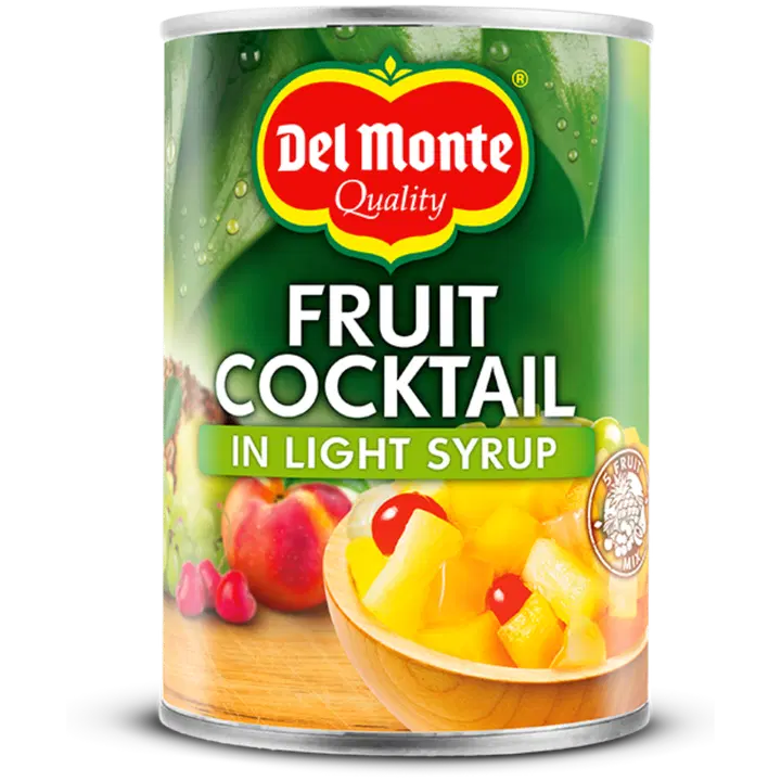 Del Monte puuviljasalat lahjas suhkrusiirupis, 420 g