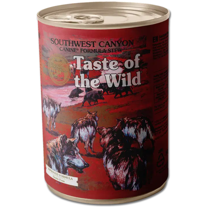 Taste of the Wild Southwest Canyon konserv veiselihaga koertele 390g