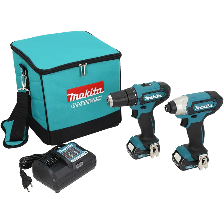 Tööriistakomplekt Makita CLX224A (DF333D + TD110D) 12V 2x2,0 Ah