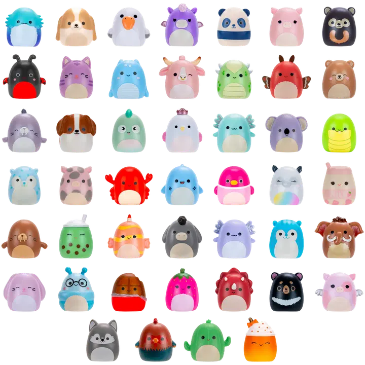 SQUISH-A-LONGS 2,5 CM FIGUUR 2 TK