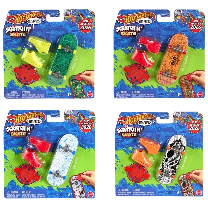 Hot wheels uisutamiskomplekt