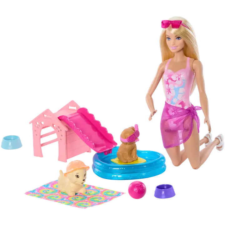 Barbie koera basseinipidu