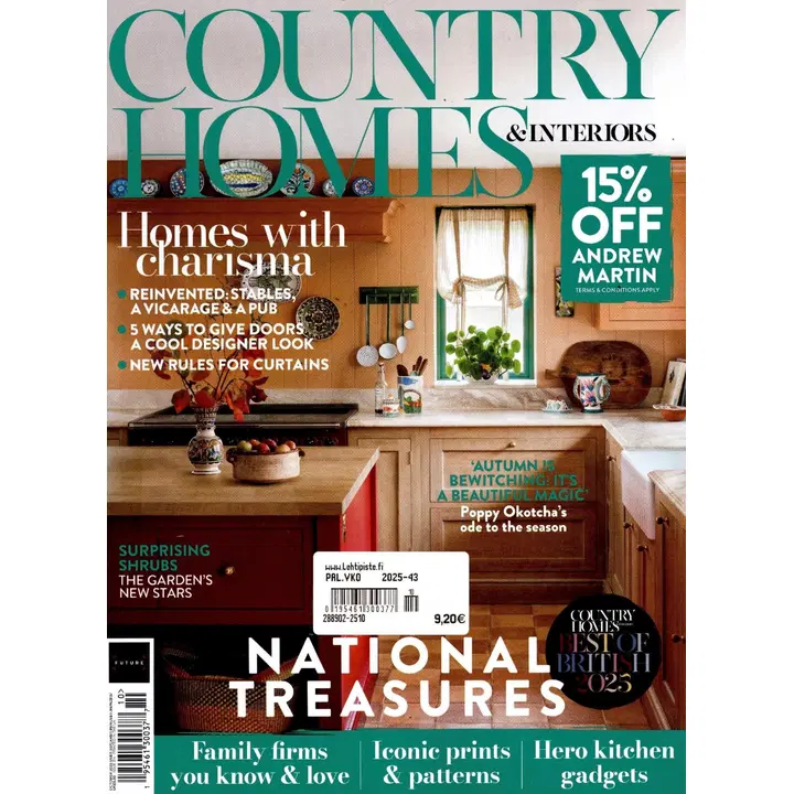 Ajakiri Country homes and interiors