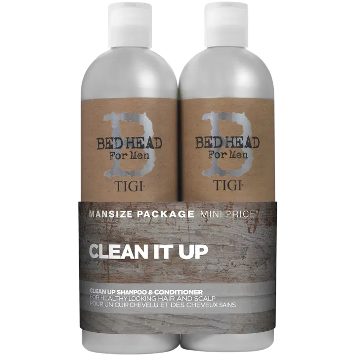 Šampooni ja palsami duo Tigi Bed Head Clean Up Tweens Meeste 2x750ml