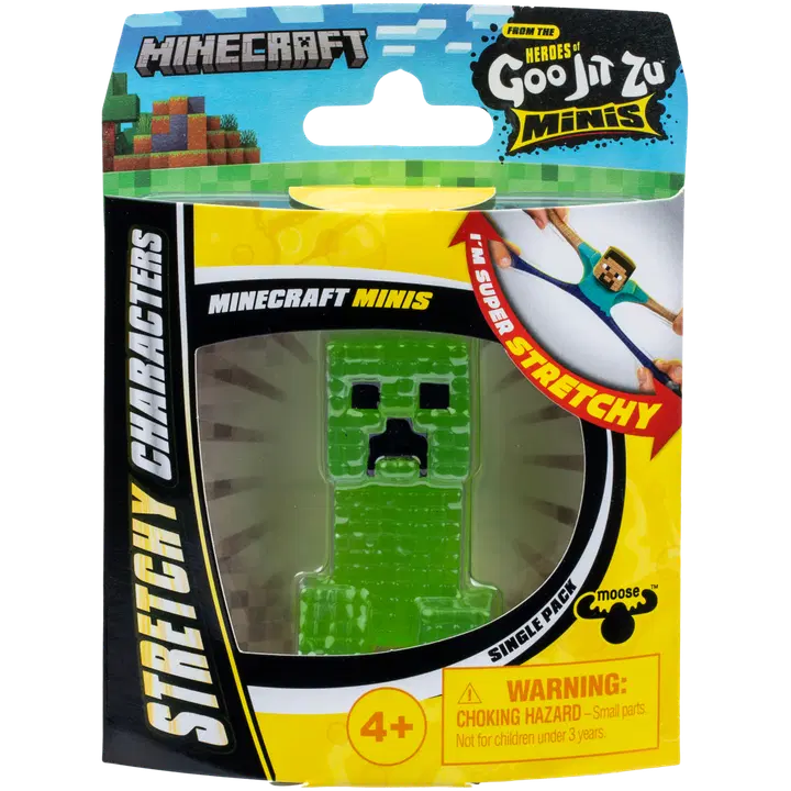 Goo jit zu minecraft mini figuur