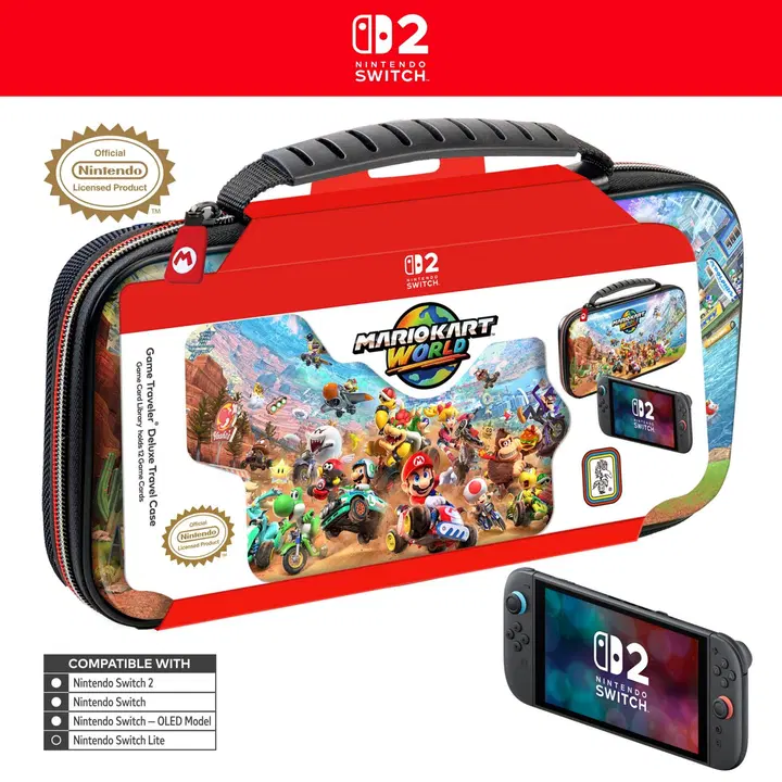 NSW kandekott Deluxe Mario Kart World